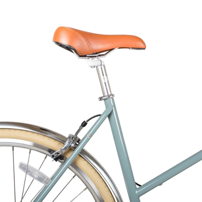 brick lane bikes butterlfy 3 speed town bike sage green