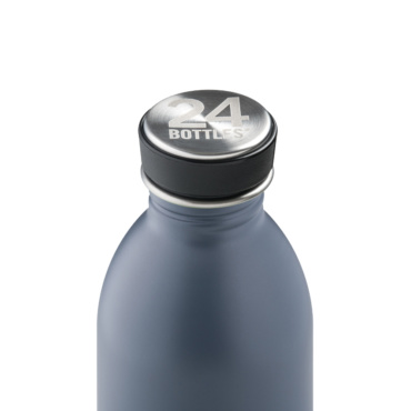 24 bottles urban bottle 500ml formal grey