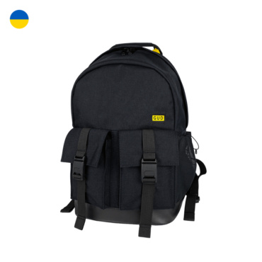 gud bags ukraine daypack backpack black