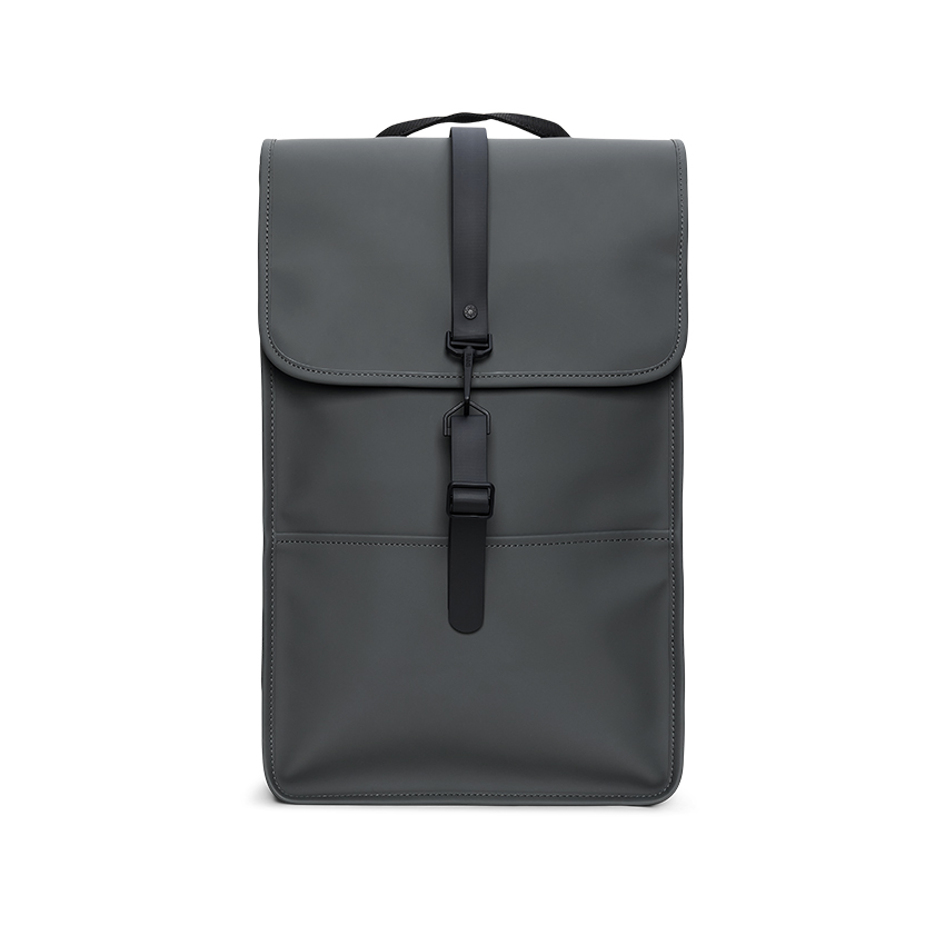 rains backpack dark grey