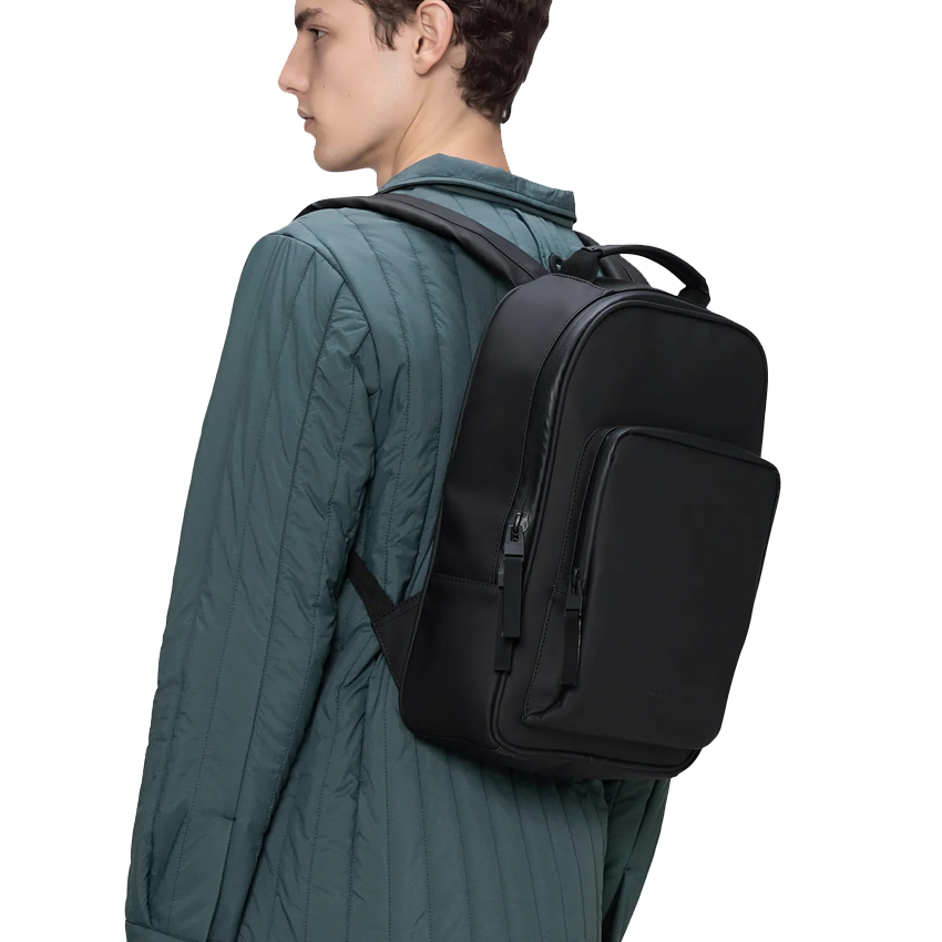 rains book daypack black