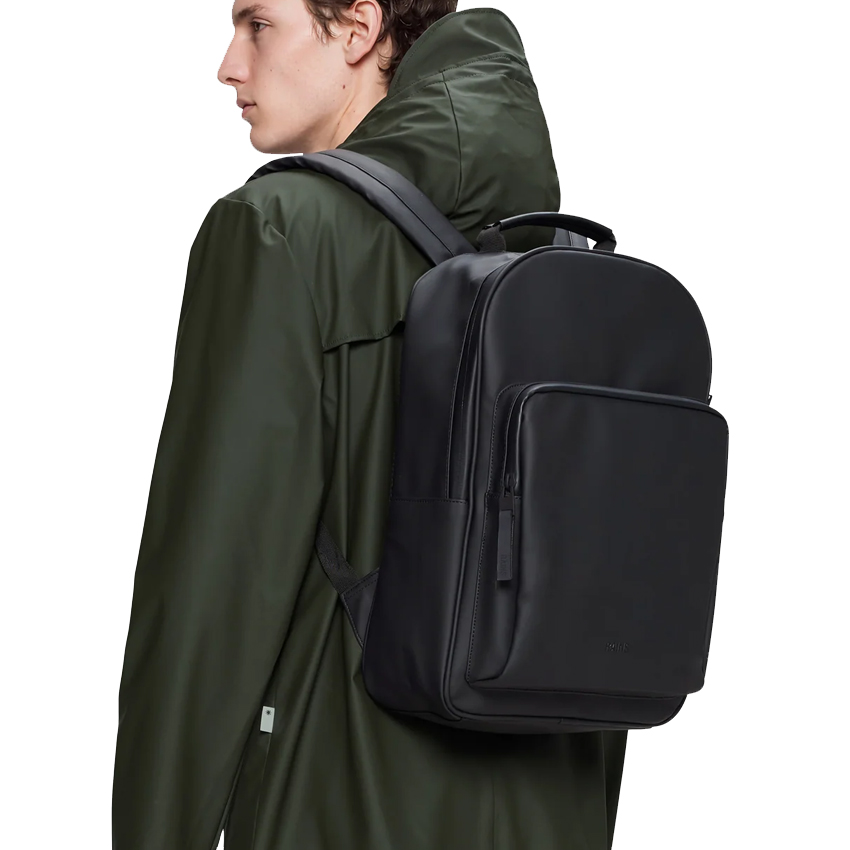 rains book daypack large black