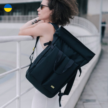 gud bags ukraine cargo backpack black