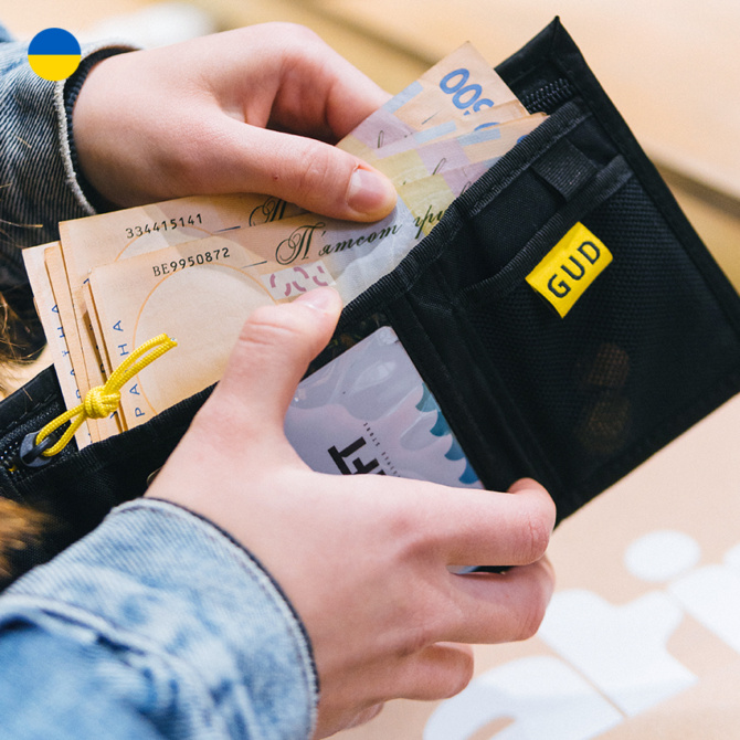 gud bags ukraine lode wallet black