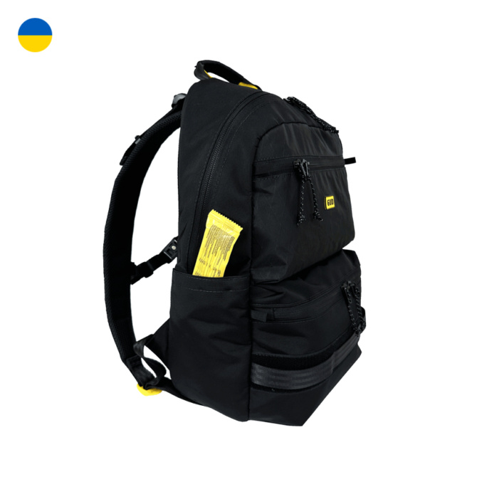 gud bags ukraine strand backpack black