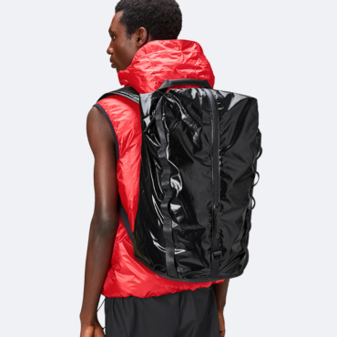 rains sibu duffel backpack black