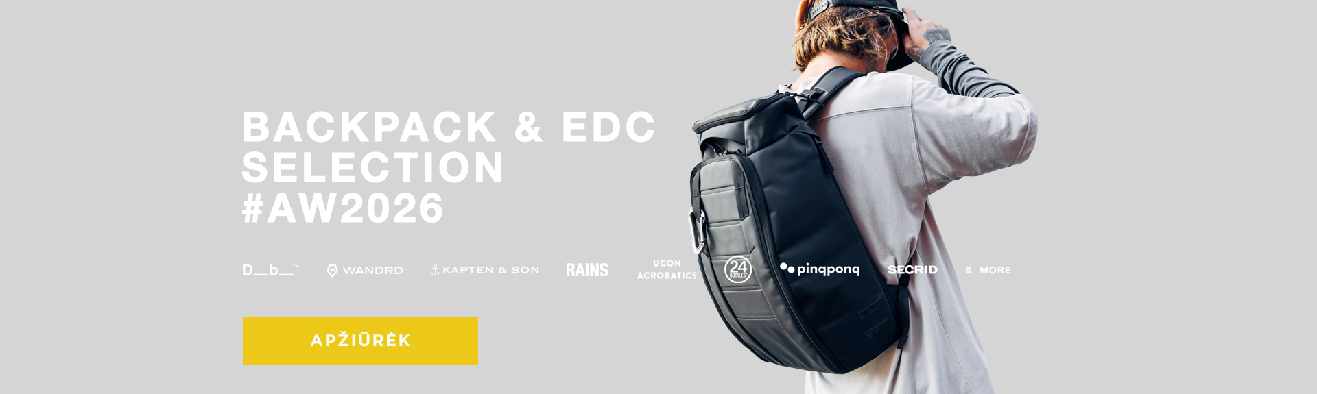 backpacks & edc selection 2026 autumn winter